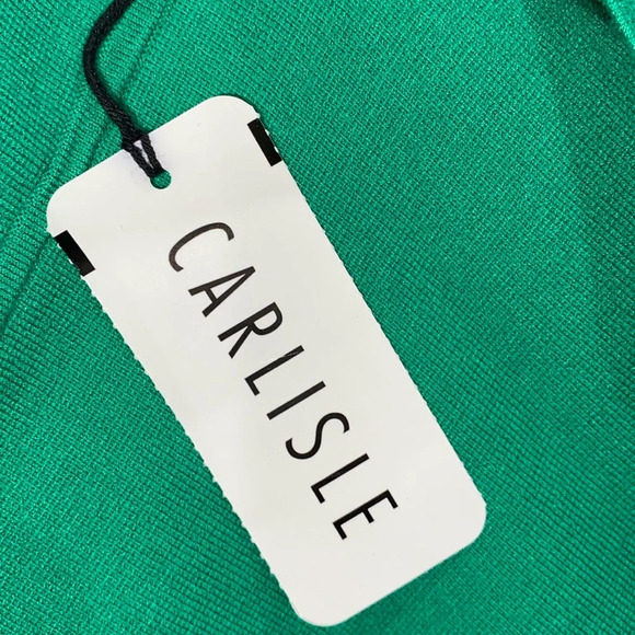 Carlisle Pine green knit sweater size large new with tags - Picture 6 of 8